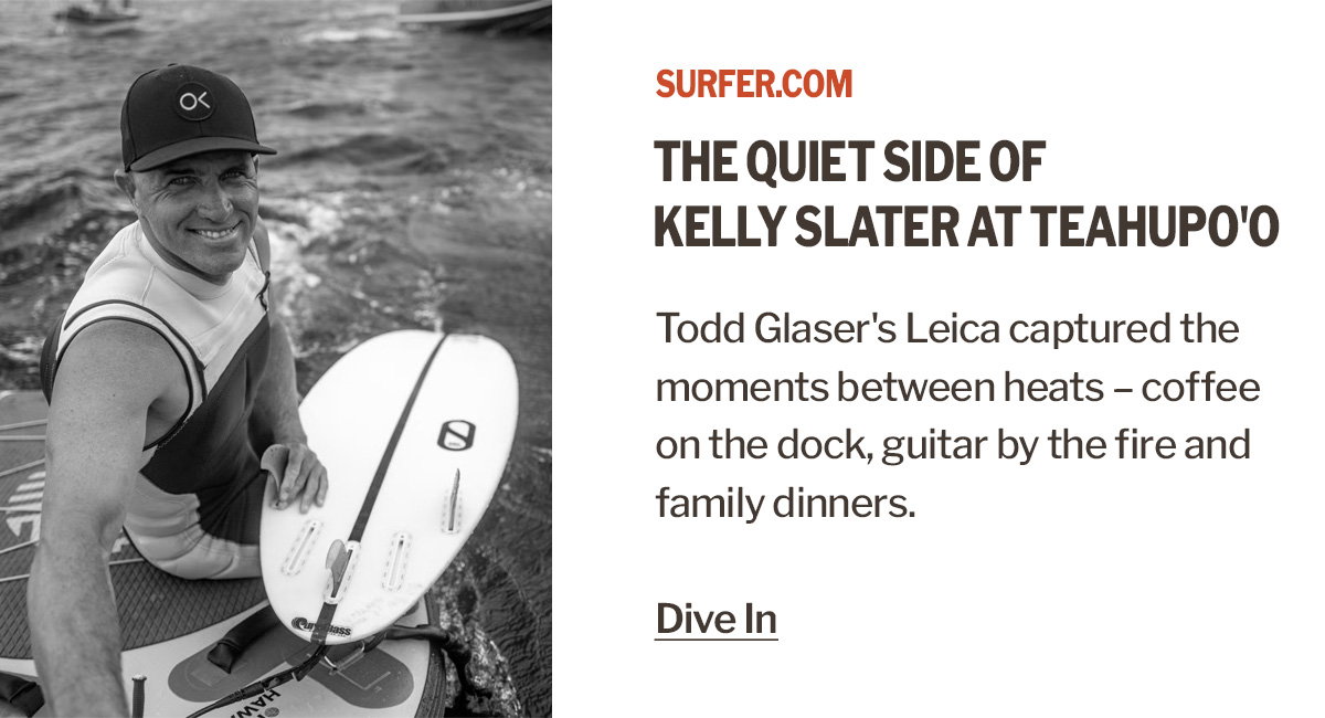 Detours | A Look Behind the Scenes of One of Kelly Slater’s Greatest Performances. Photos by Todd Glaser | SURFER.com