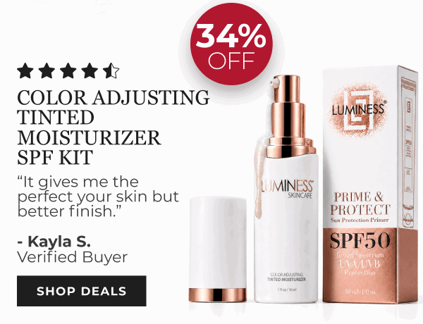 COLOR ADJUSTING TINTED MOISTURIZER SPF KIT