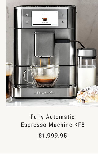 Fully Automatic Espresso Machine KF8 $1,999.95