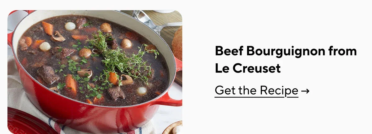 Beef Bourguignon From Le Creuset