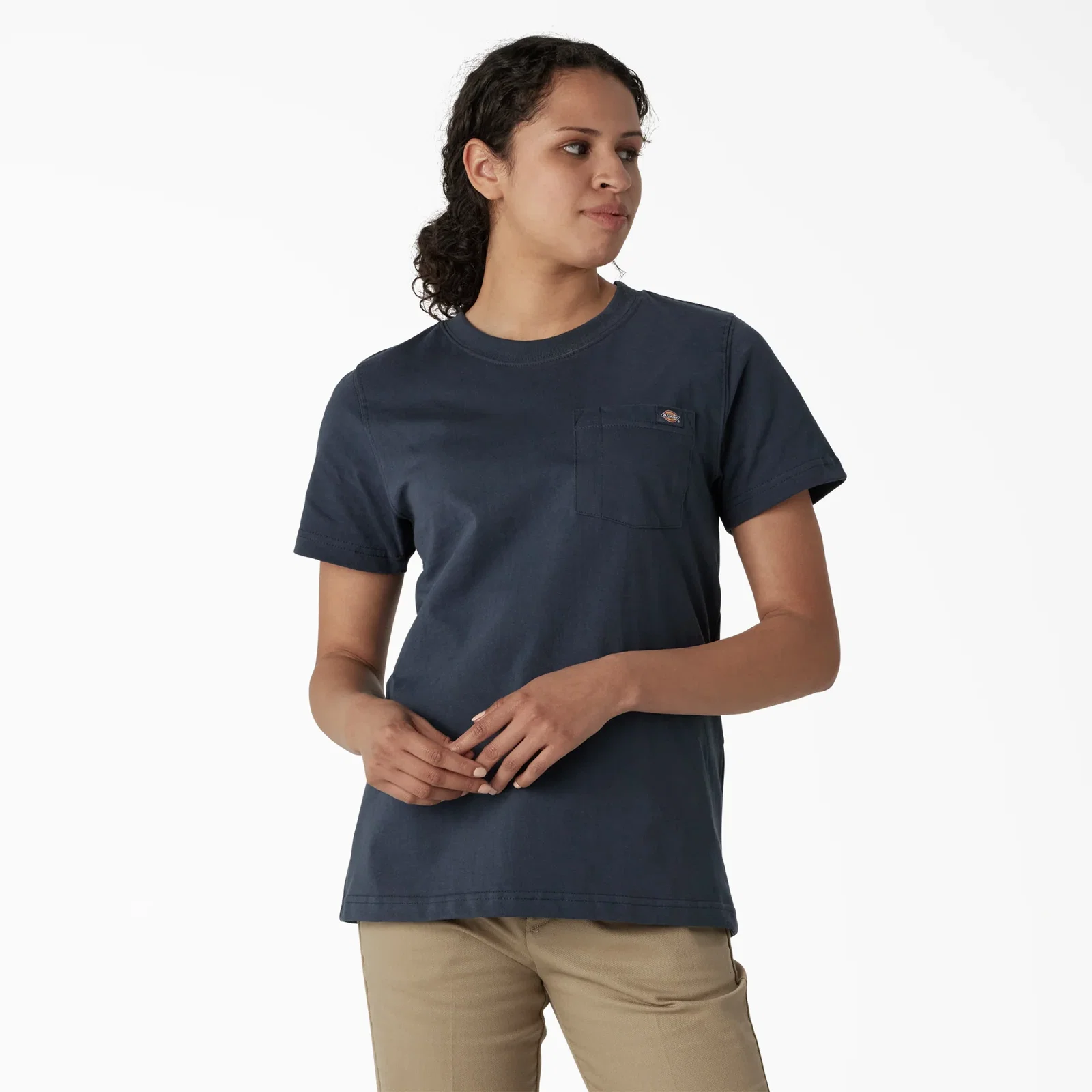 Image of Women's Heavyweight Pocket T-Shirt