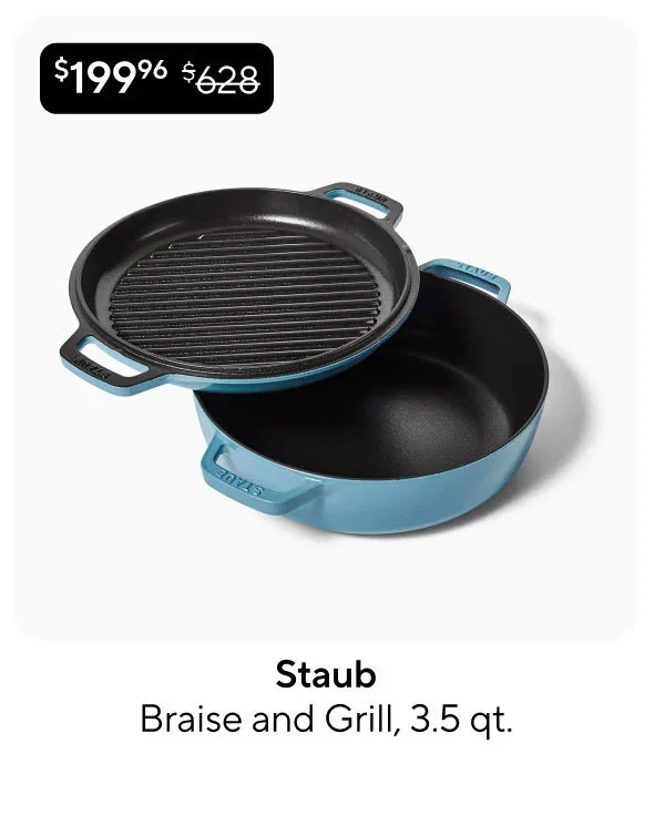Staub Braise and Grill, 3.5 qt.