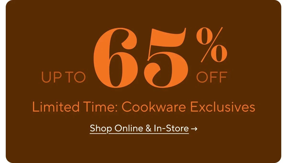 Cookware Sale