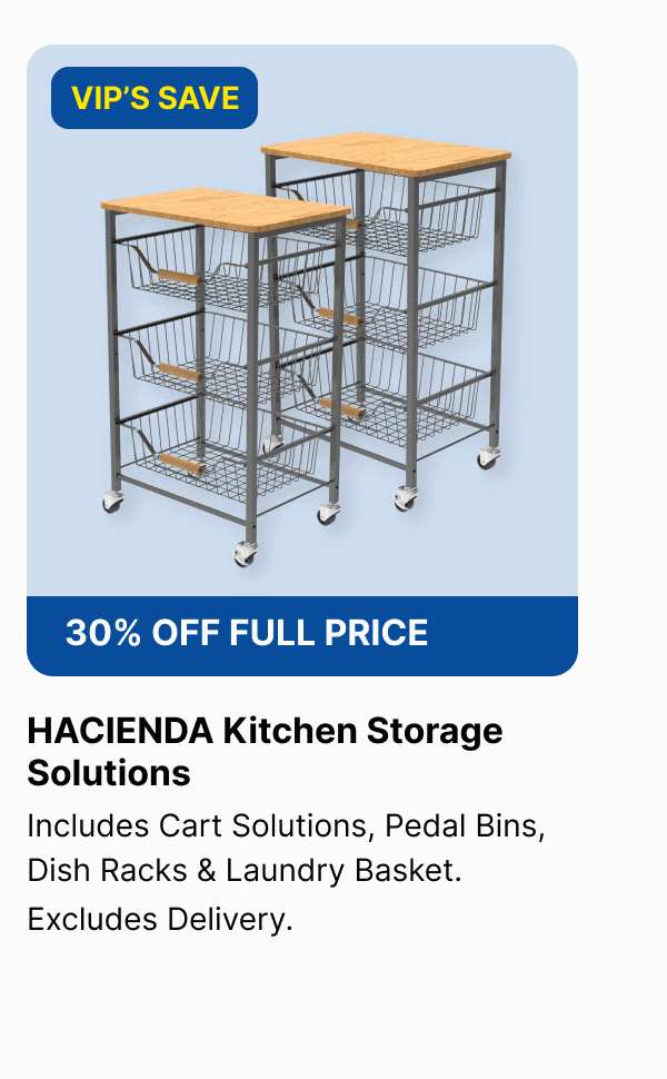 HACIENDA Home Storage Range