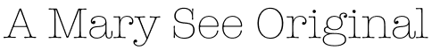 A Mary See Original