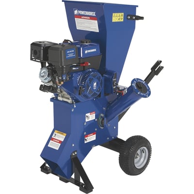 Powerhorse Wood Chipper/Shredder, 420cc Powerhorse OHV Engine, 4in. Chipping Capacity