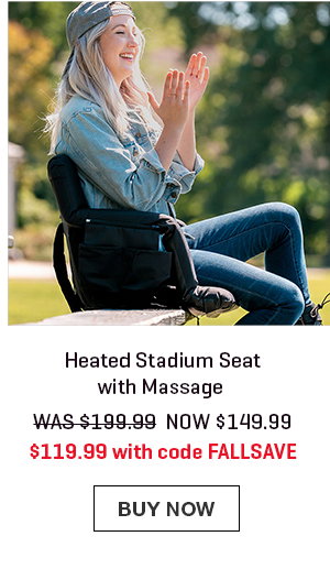 Heated Stadium Seat with Massage