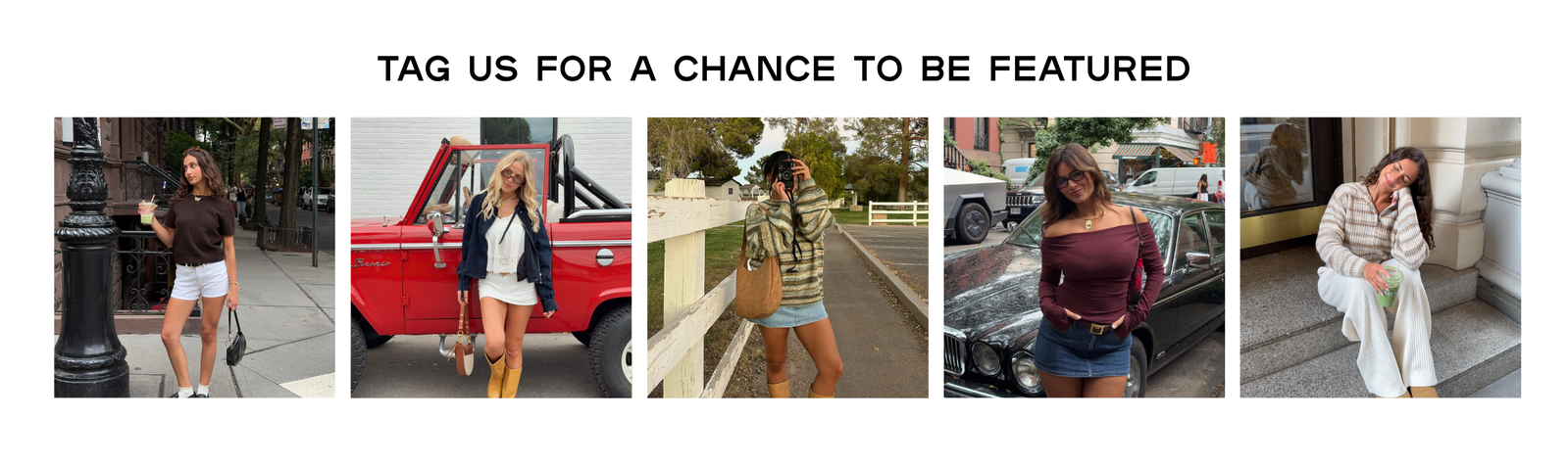 tag us for a chance to be featured