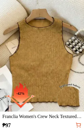 Franclia Women s Crew Neck...