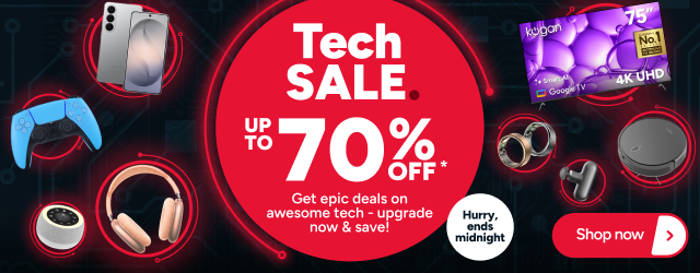 Tech Sale ends midnight