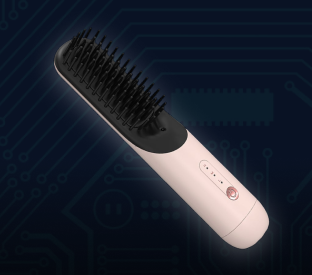 Kogan Cordless Hair Straightening Brush Product Image