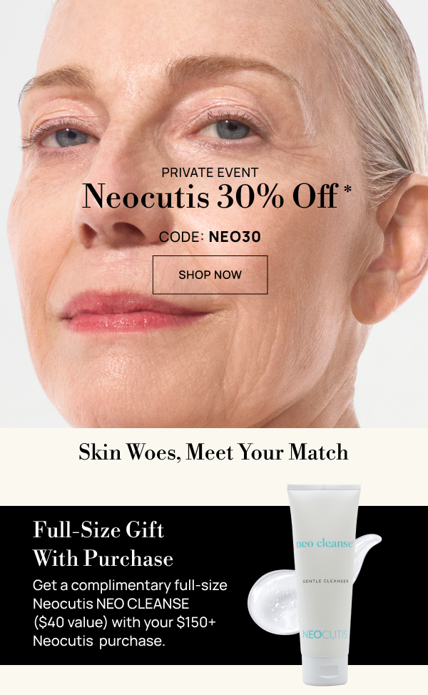 30% off Neocutis with code NEO30