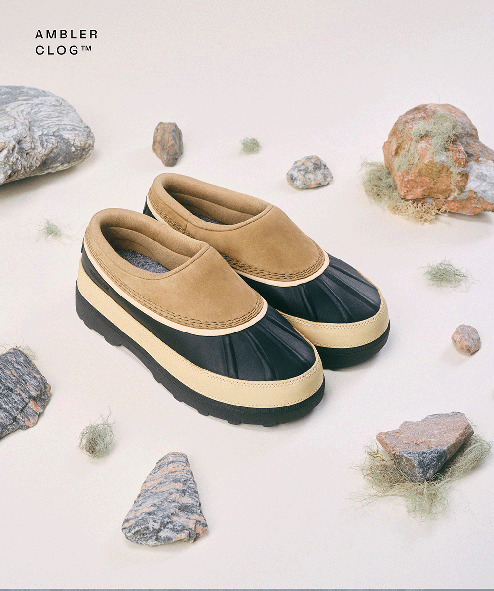 Ambler™ Waterproof Clog - Caribou Buff