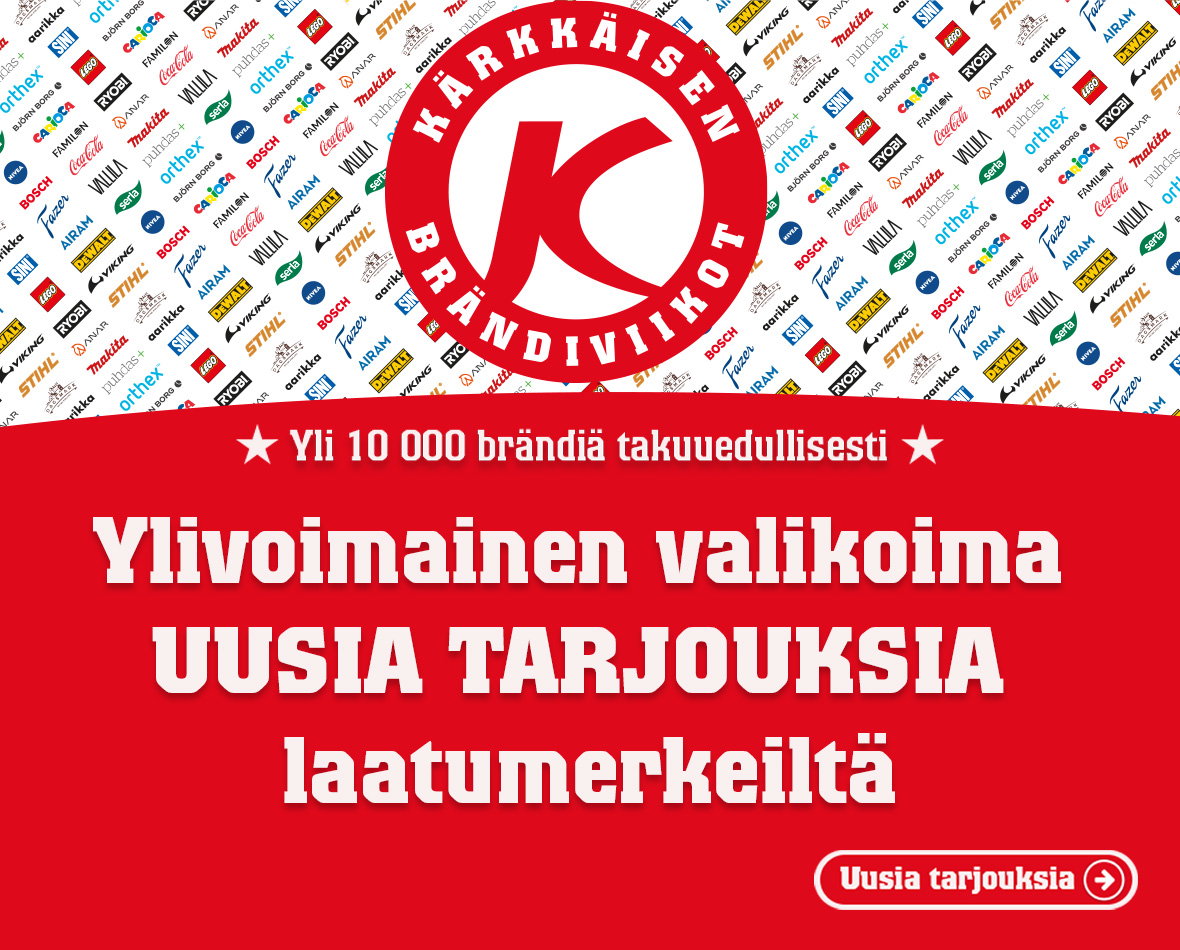 Brändiviikkojen uudet tarjoukset