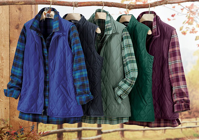 Vest for All Seasons hanging shot