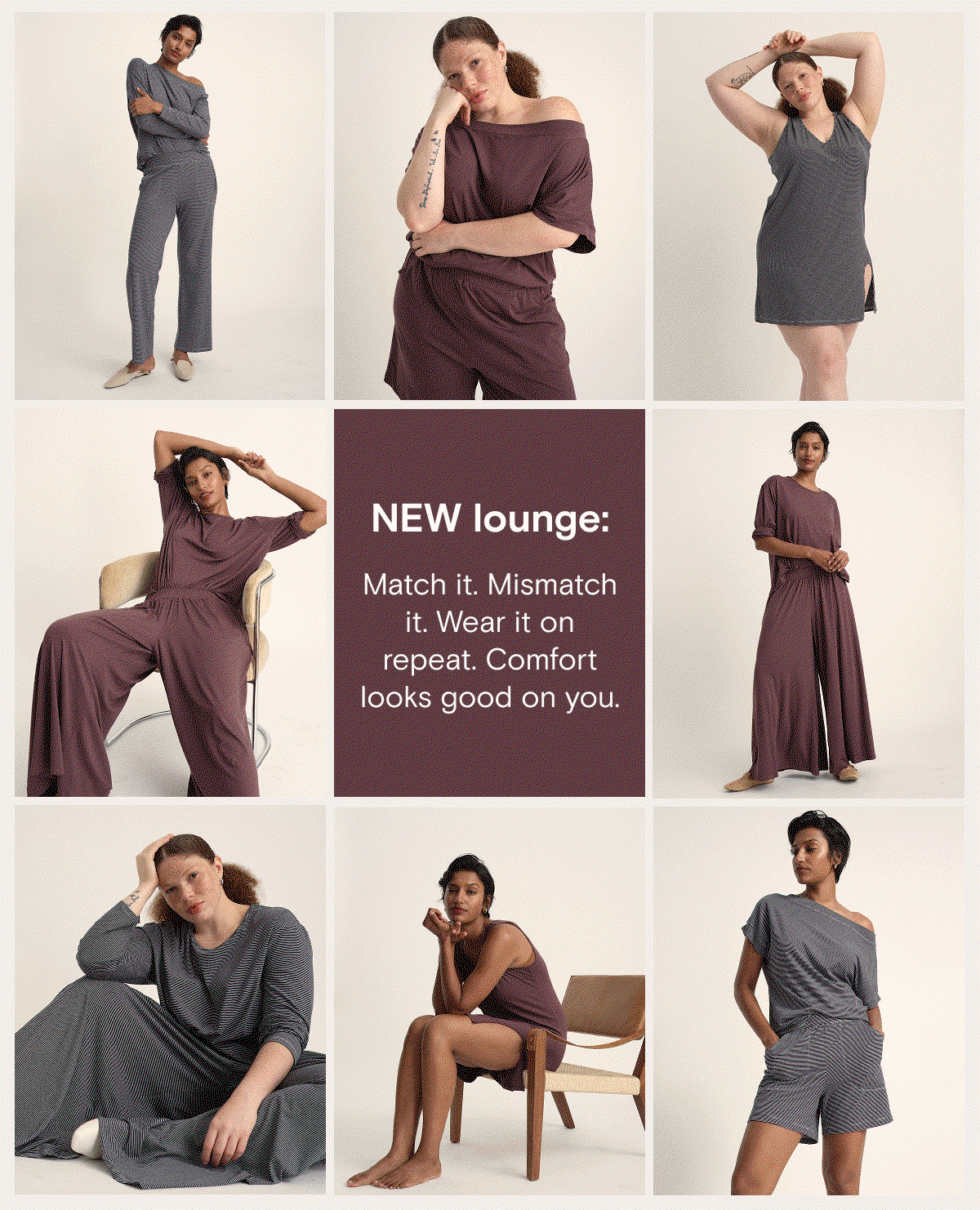 New lounge and underwear