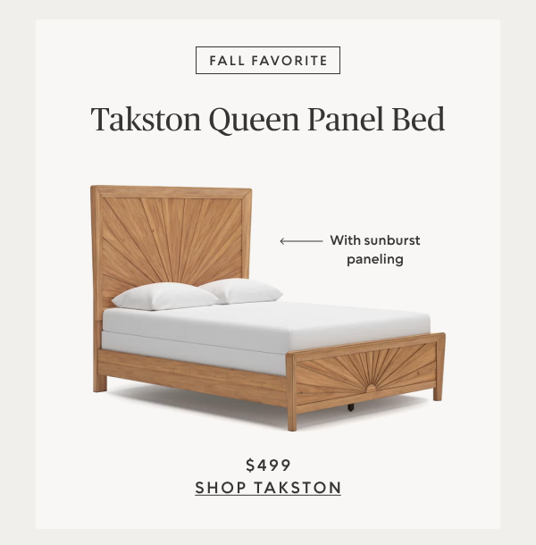 Takston Queen Panel Bed