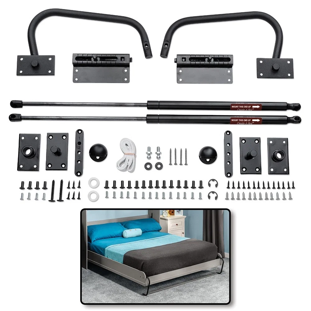 Create-A-Bed Adjustable Deluxe Murphy Bed Hardware Kit