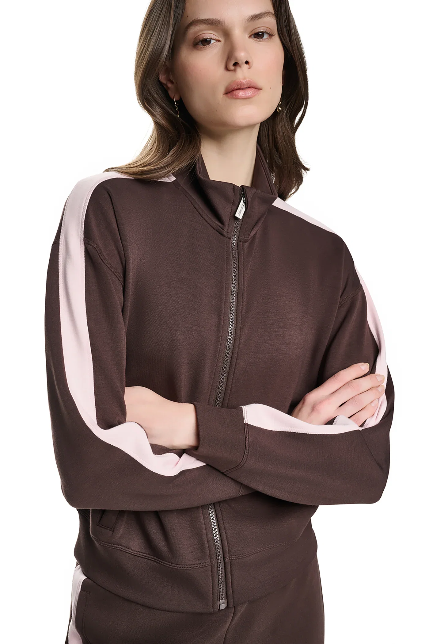 Image of SIDE STRIPE FULL ZIP JACKET