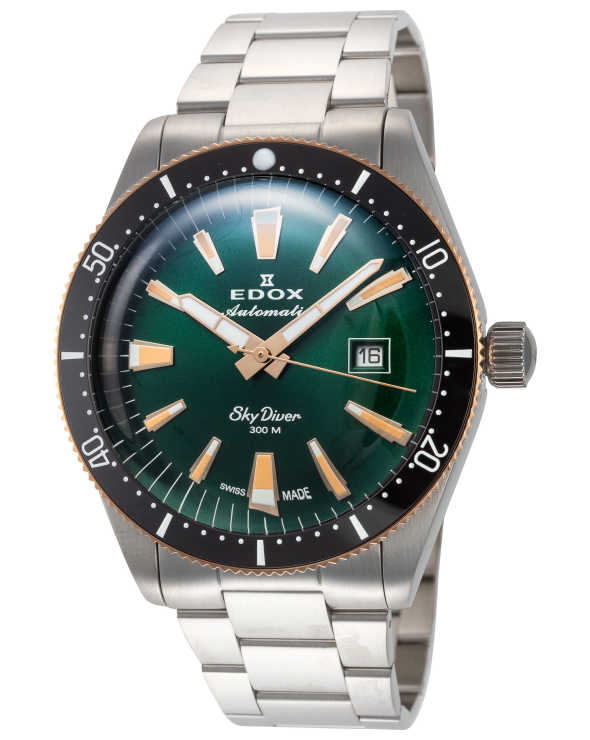 Edox SkyDiver Men's Watch 80126-357RNM-VIR
