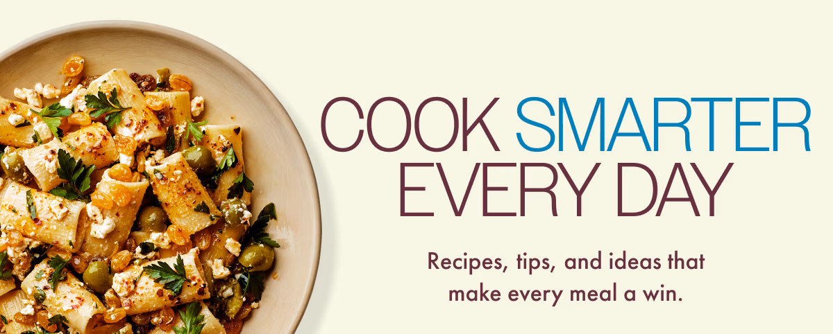Pasta dish with olives, feta, and herbs — Cook Smarter Every Day — Recipes, tips, and ideas that make every meal a win
