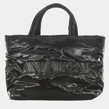 Saint Laurent Puffer Tote Blac