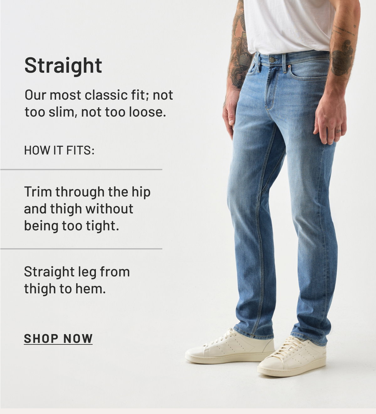Men's Straight Fit