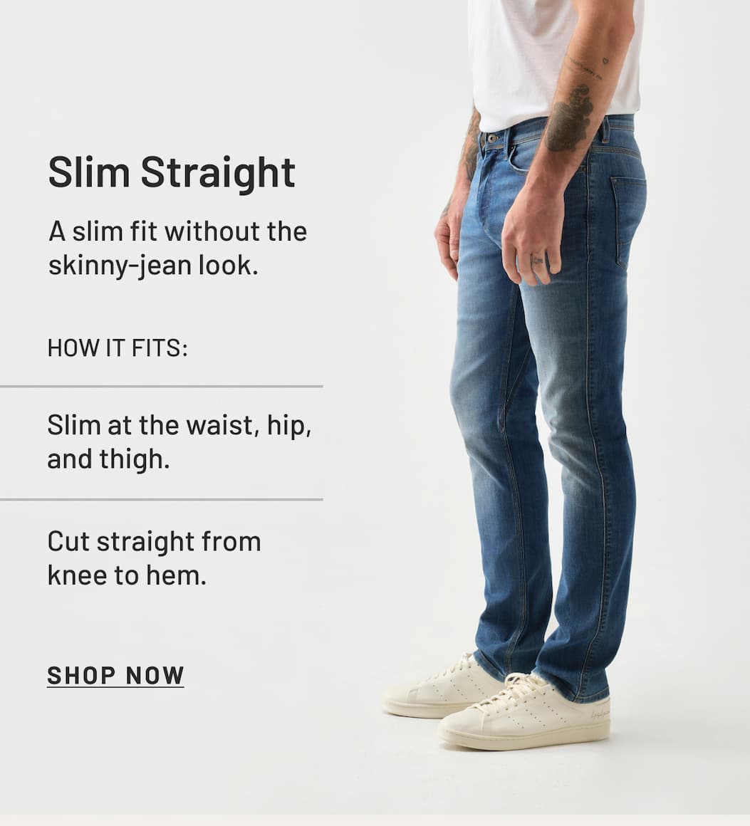 Men's Slim Straight Fit