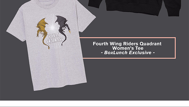 Fourth Wing Riders Quadrant Women's Tee. BoxLunch Exclusive!
