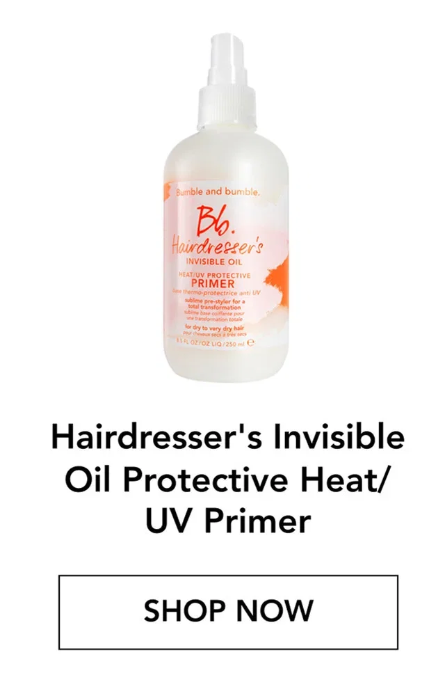 Hairdresser's Invisible Oil Protective Heat/UV Primer | SHOP NOW Hairdresser's Invisible Oil Protective Heat/UV Primer | SHOP NOW