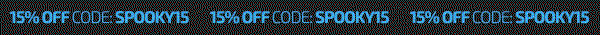 15% Off Code: SPOOKY15