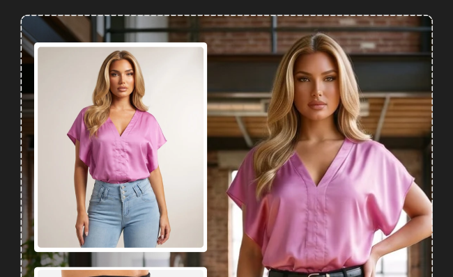 Pink Satin Levantacola Pants Look