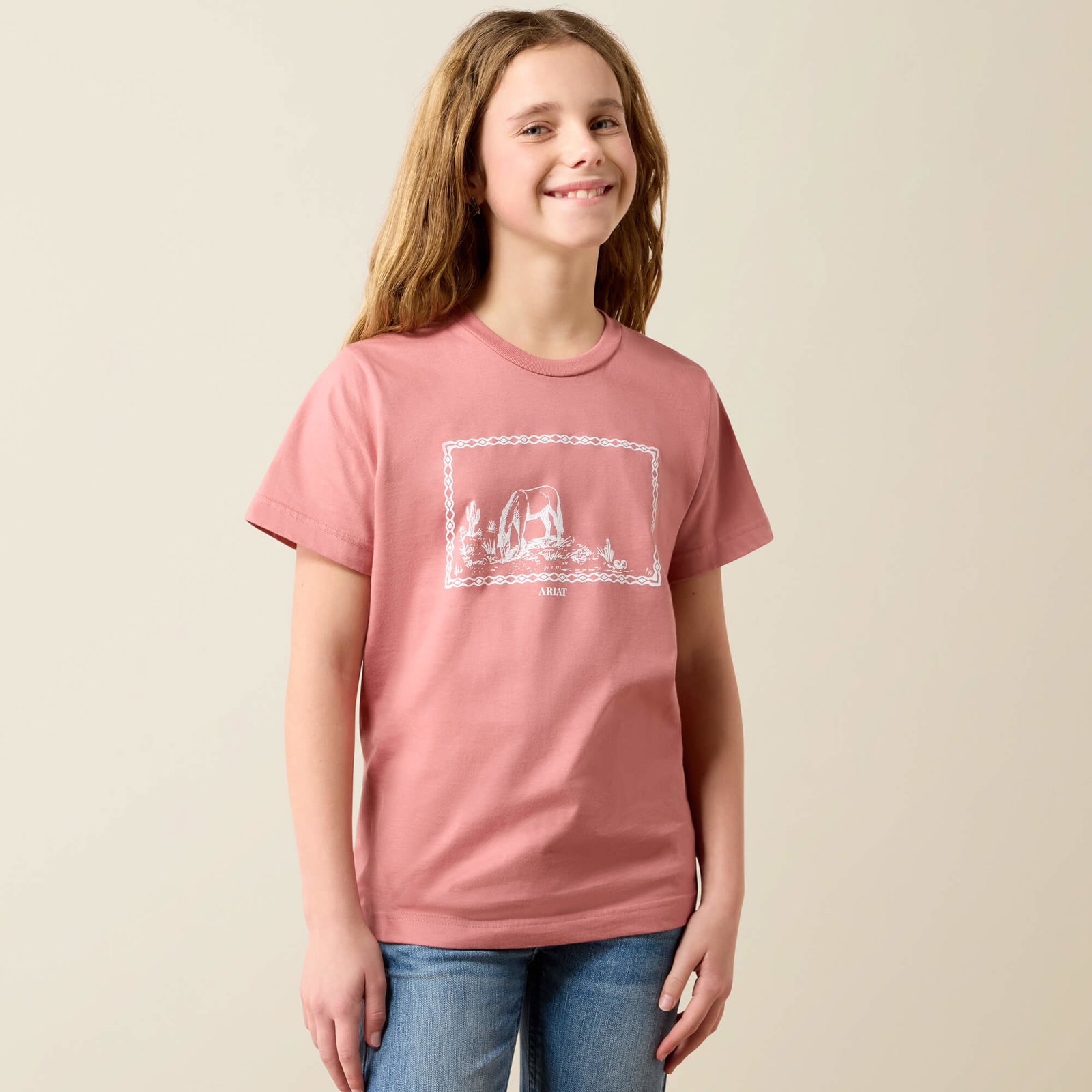 Kids’ Ariat Horse Frame T-Shirt