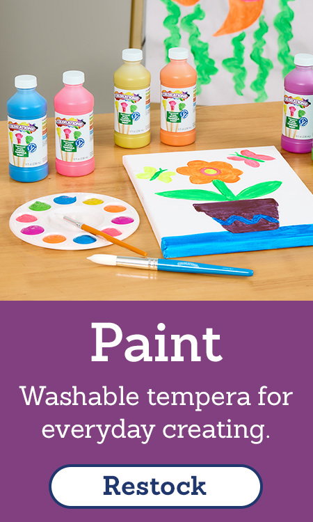 Paint - Washable tempera for everyday creating.