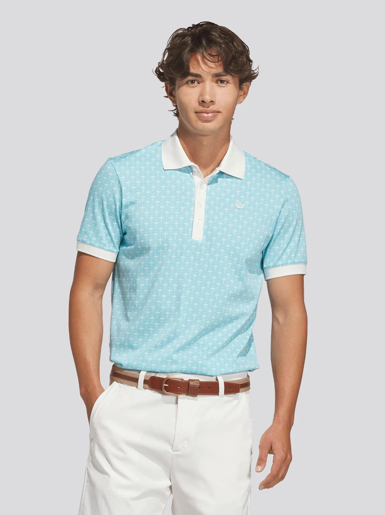 Image of Originals All Over Trefoil Polo 