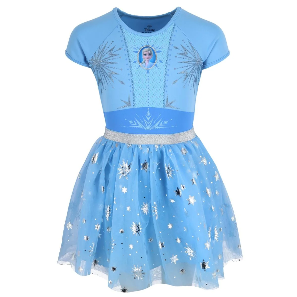 Image of Jerry Leigh Toddler Girl's Disney Frozen Elsa Princess Cosplay Tutu Dress