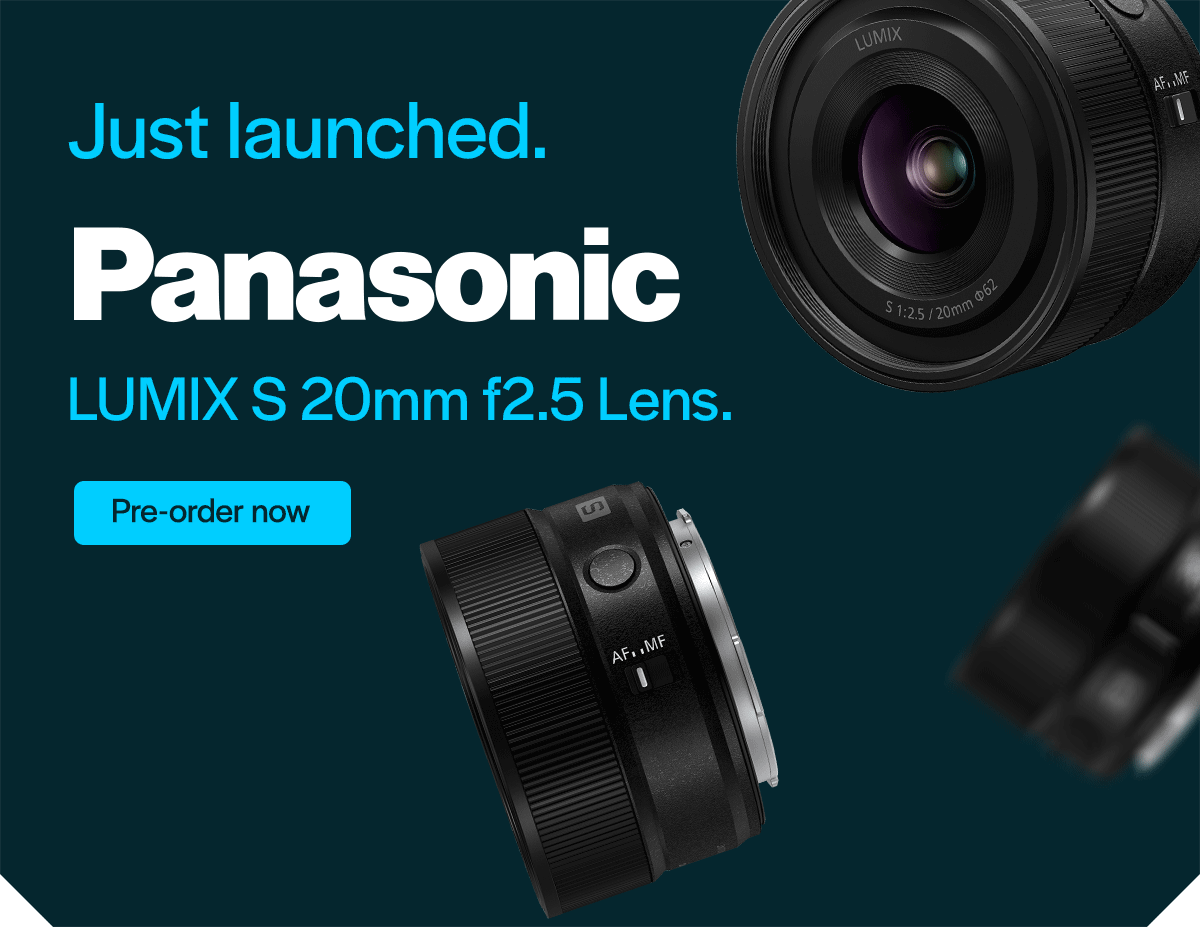 Just launched. Panasonic LUMIX S 20mm f2.5 Lens.