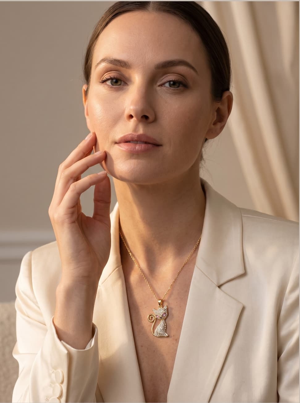 Crystelle Alley Cat Pendant - Pay $119