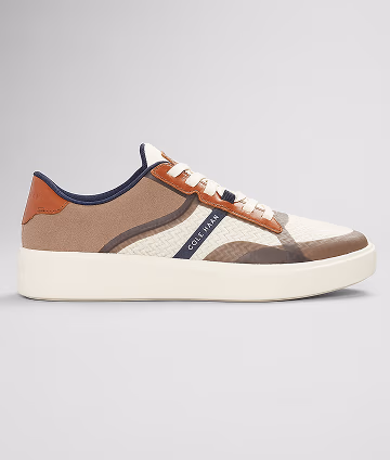  30% Off | Cole Haan | Grand Crosscourt Winner Leather Lace-Up Sneakers | 30% Off