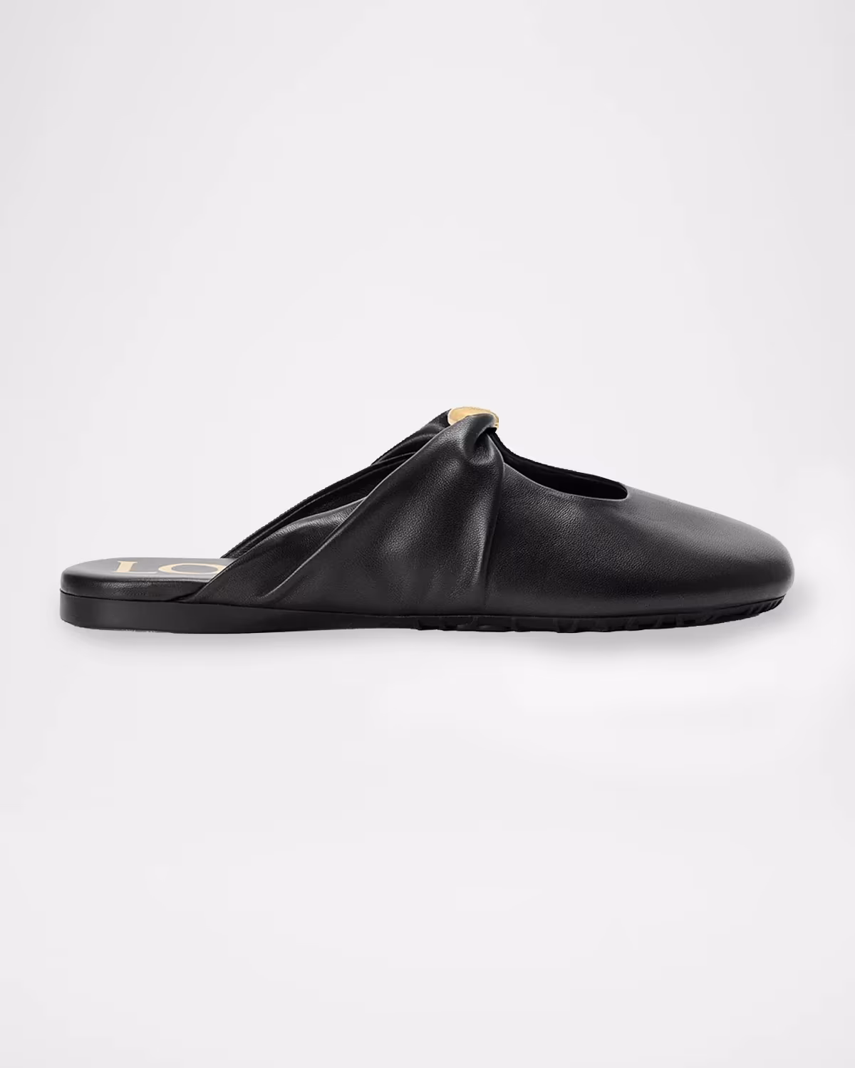 Pebble Soft Leather Mules