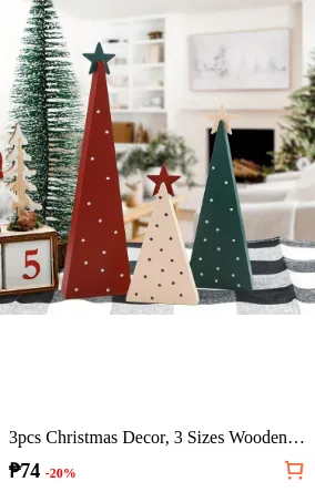 3pcs Christmas Decor 3 Sizes...