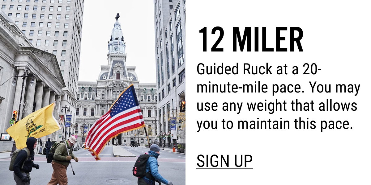 GORUCK Event 1