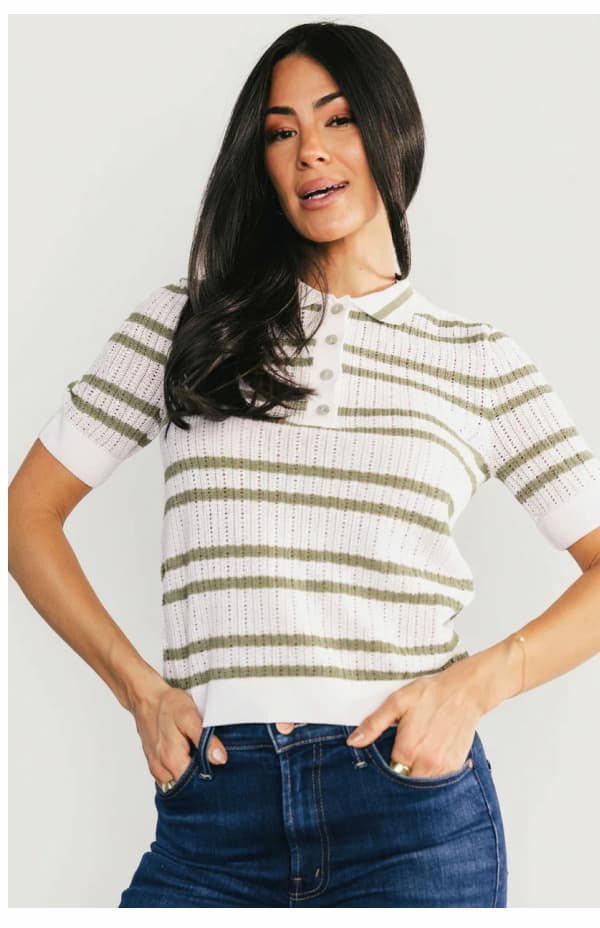 Bahía Knit Stripe Top