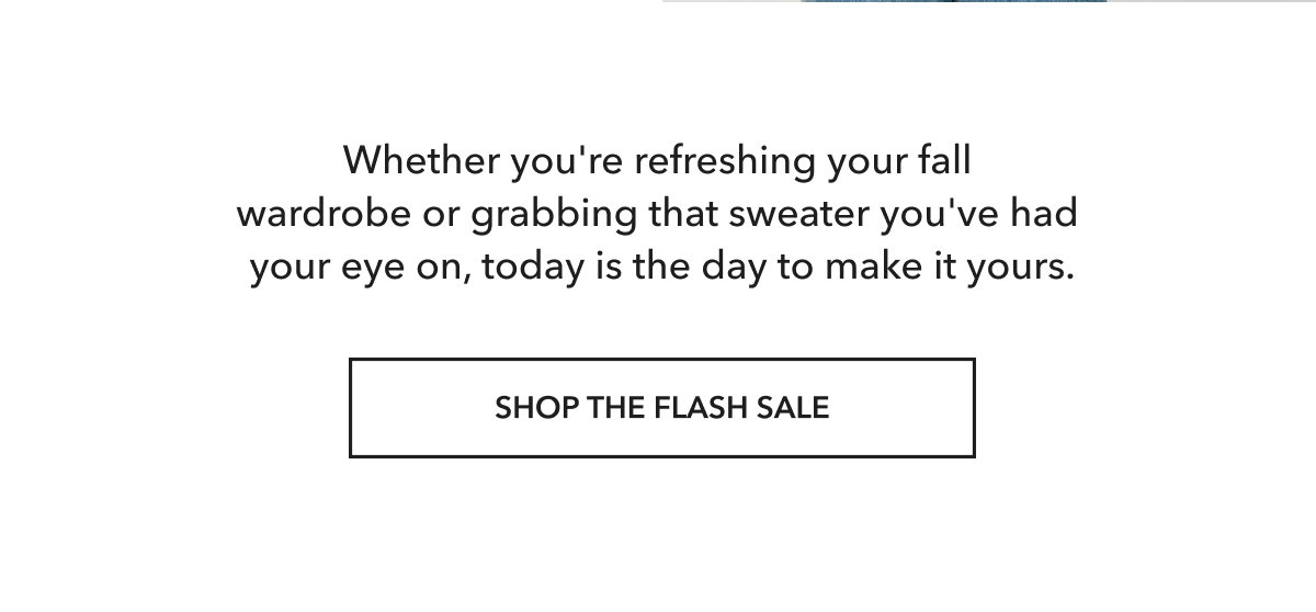 Shop the Flash Sale
