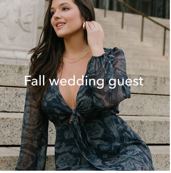 Fall Wedding Guest