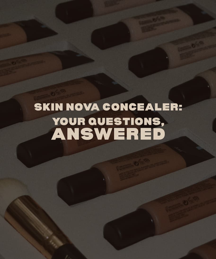 SKIN NOVA CONCEALER: YOUR QUESTIONS, ANSWERED