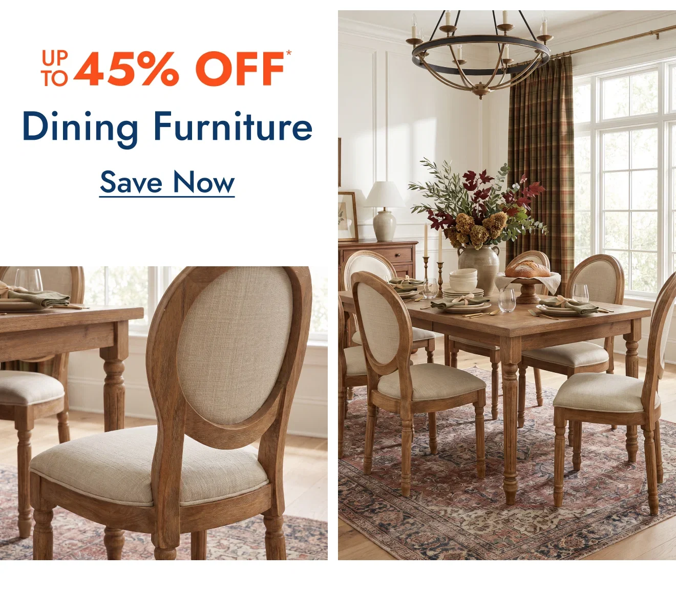 Dining Furniture - Up to 45% off