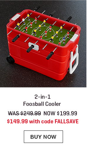 2-in-1 Foosball Cooler