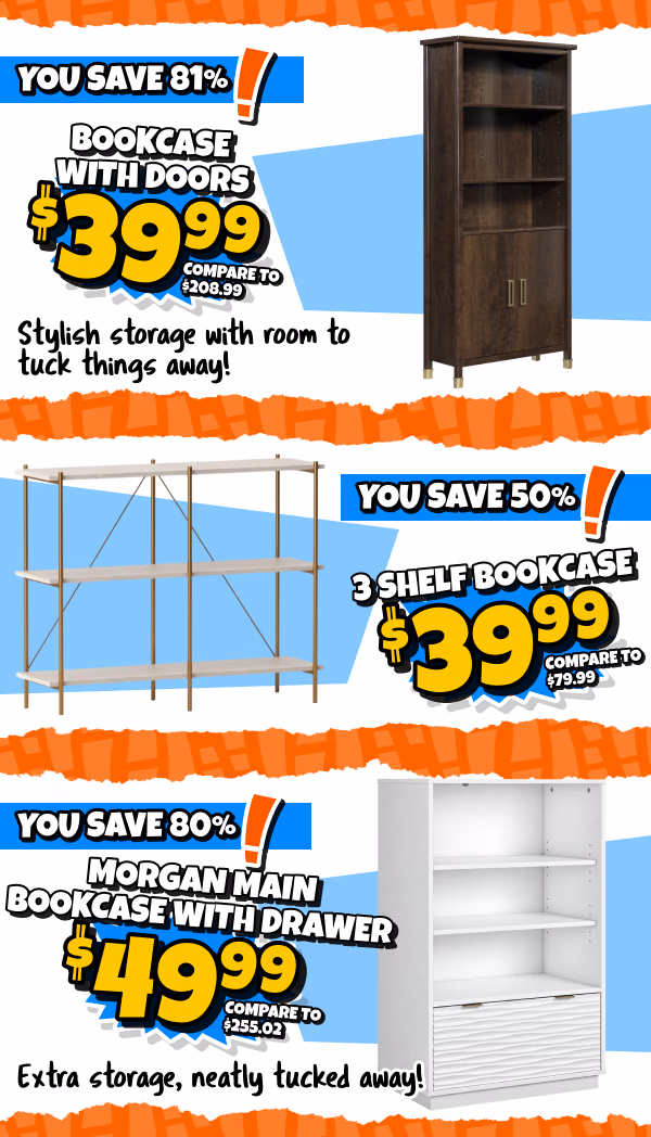 Bookshelves