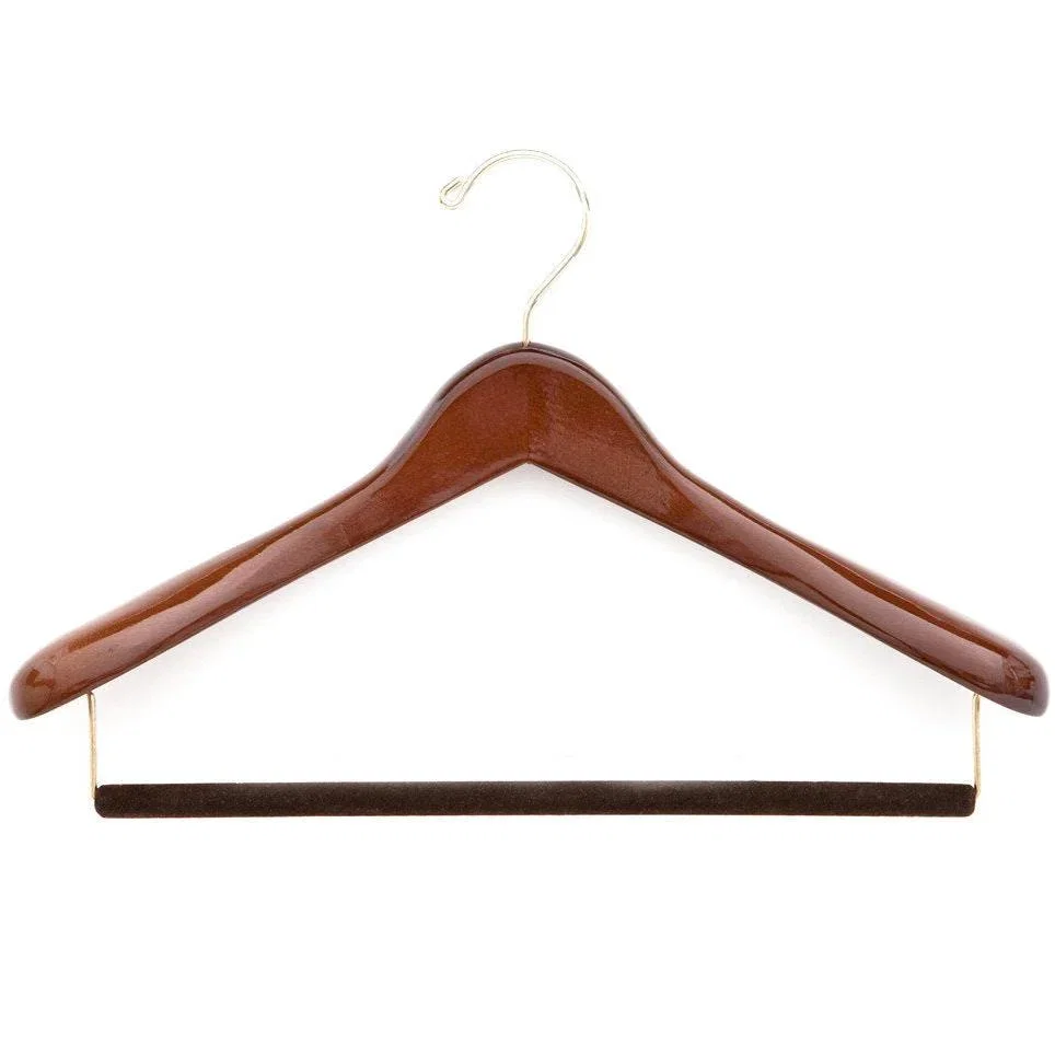 Image of Luxury Wooden Suit Hanger